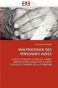 Maltraitance Des Personnes Agees