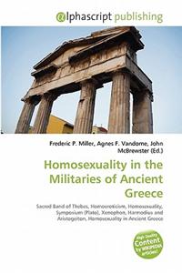 Homosexuality in the Militaries of Ancient Greece