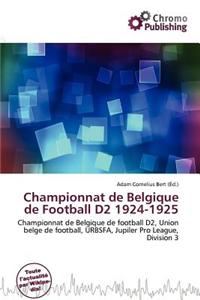 Championnat de Belgique de Football D2 1924-1925