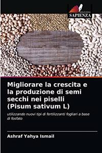 Migliorare la crescita e la produzione di semi secchi nei piselli (Pisum sativum L)