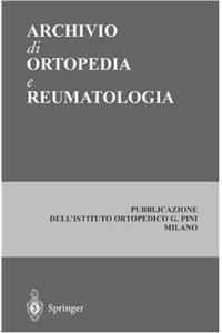 Archivio Di Ortopedia E Reumatologia