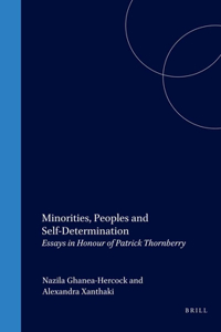 Minorities, Peoples and Self-Determination