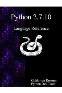 Python 2.7.10 Language Reference