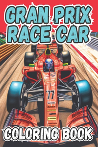 Gran Prix Race Car Coloring Book