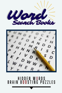 Word Search Books Hidden Words Brain Boosting Puzzles