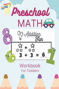 Preschool Math Workbook For Toddlers