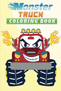 monster truck coloring book