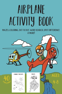 Airplane Activity Book