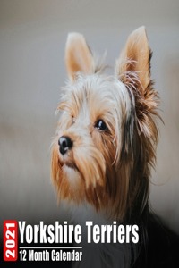 Calendar 2021 Yorkshire Terriers