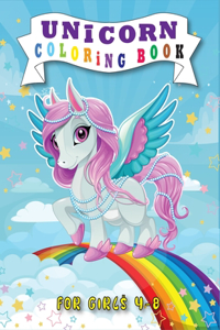 Unicorn Coloring Book for Girls 4-8