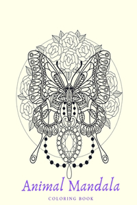 Animal Mandala Coloring Book