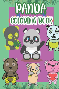 Panda Coloring Book