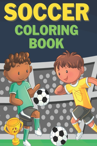 Soccer Coloring Book