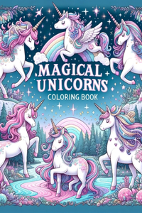 Magical Unicorns coloring book