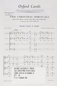 Two Christmas Spirituals