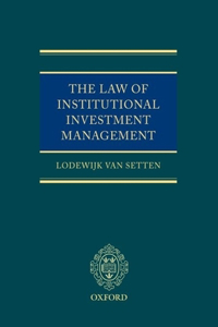 Law of Institutional Investment Management