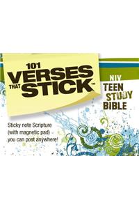 101 Verses that Stick for Teens based on the NIV Teen Study Bible