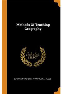 Methods Of Teaching Geography