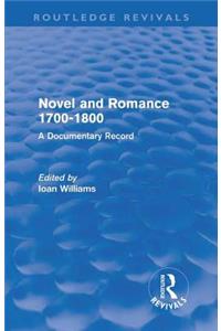 Novel and Romance 1700-1800 (Routledge Revivals)