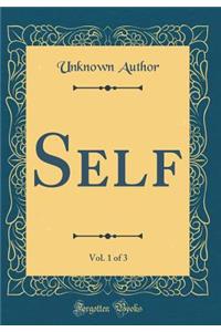 Self, Vol. 1 of 3 (Classic Reprint)