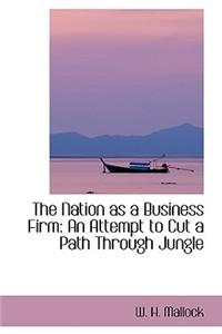The Nation as a Business Firm