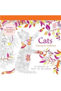 Cats: 70 Designs to Help You de-Stress