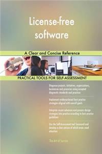 License-free software A Clear and Concise Reference