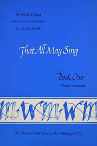 Ward Method Pub Teacher's Manual Book One