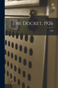Docket, 1926; 1926