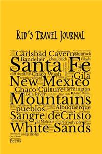 New Mexico Kid's Travel Journal