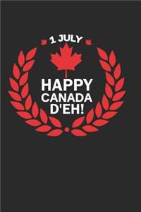 Happy Canada D'eh 1 July