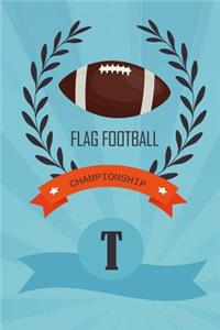 Thick Journal - Back To School Stationery Supplies (119 Pages) - Flag Football