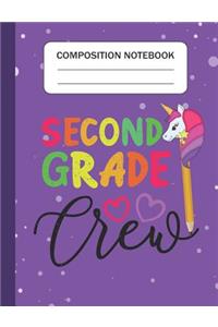 Second Grade Crew - Composition Notebook