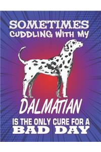 Sometimes Cuddling With My Dalmatian Is The Only Cure For A Bad Day