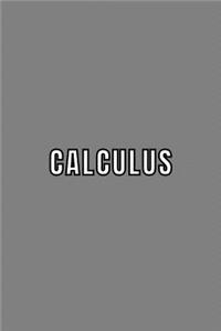 Calculus