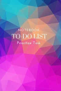 To-Do List Prioritize Task Notebook
