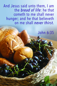 Communion Bulletin: The Bread of Life (Package of 100)