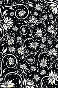 Floral Pattern - Color My Cover Notebook