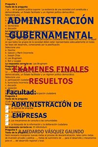 Administraci�n Gubernamental-Ex�menes Finales Resueltos