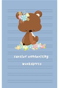 Cursive Handwriting Worksheets