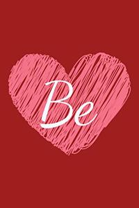 My Focus Word Journal - Be