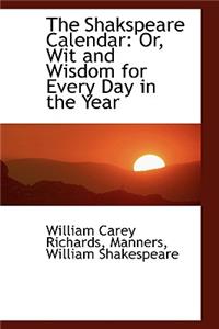 The Shakspeare Calendar
