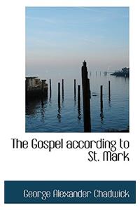 The Gospel According to St. Mark