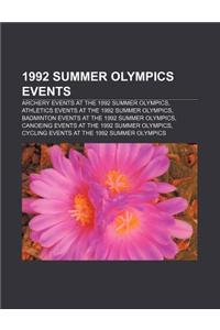 1992 Summer Olympics Events