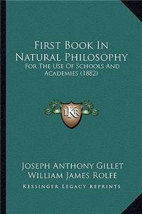 First Book In Natural Philosophy