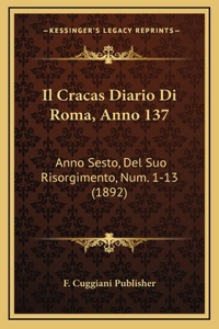 Il Cracas Diario Di Roma, Anno 137