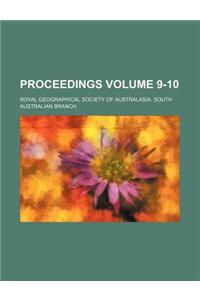 Proceedings Volume 9-10