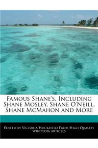 Famous Shane's, Including Shane Mosley, Shane O'Neill, Shane McMahon and More