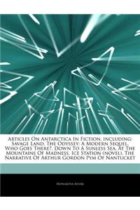 Articles on Antarctica in Fiction, Including