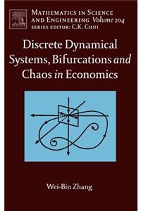 Discrete Dynamical Systems, Bifurcations and Chaos in Economics